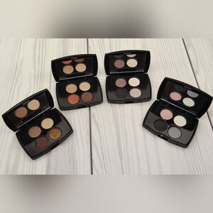 Lancome Paris 4 Quad Eyeshadow Palette Set Colour Design New Makeup